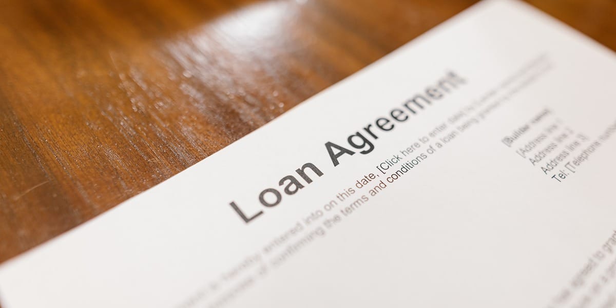 The most important legal document for lending money to family is a loan agreement.